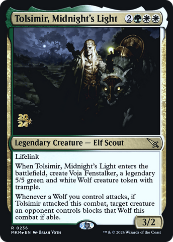 Tolsimir, Midnight's Light [Murders at Karlov Manor Prerelease Promos]