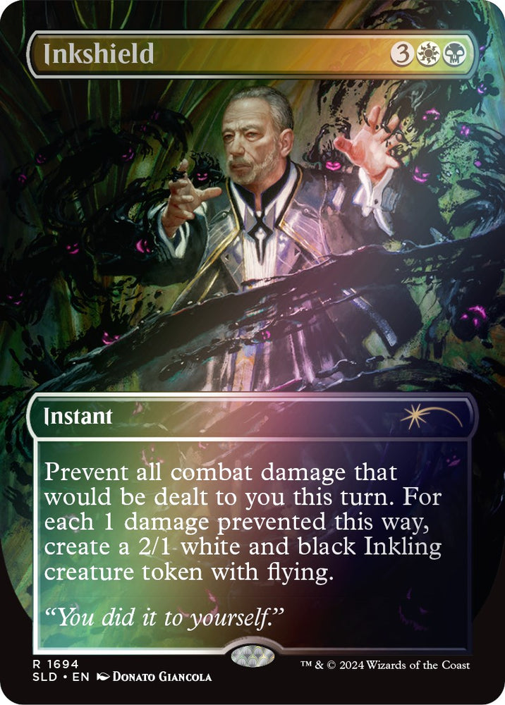 Inkshield (Rainbow Foil) [Secret Lair Drop Series]