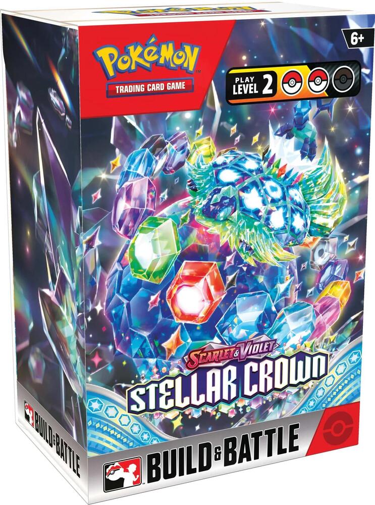 Pokemon TCG: Scarlet and Violet Stellar Crown Build & Battle Box