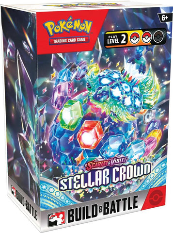 Pokemon TCG: Scarlet and Violet Stellar Crown Build & Battle Box