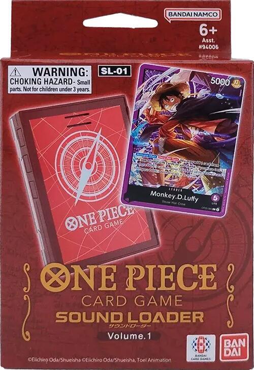 One Piece Card Game - Sound Loader Vol. 1 - BANDAI Collectible Card Loaders