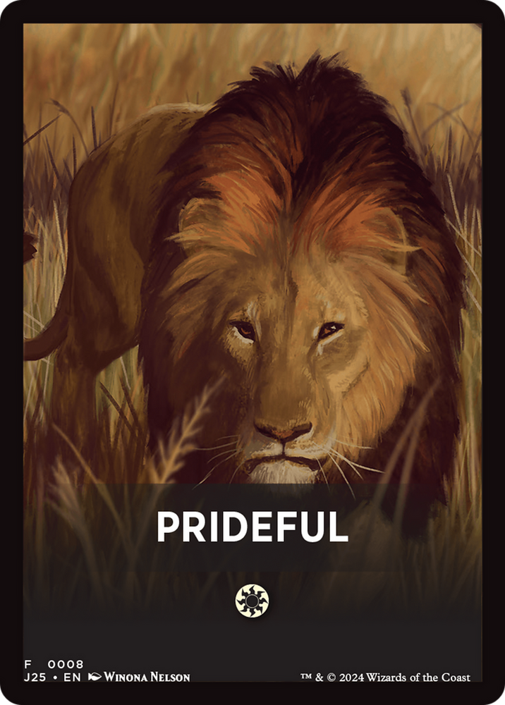 Prideful Theme Card [Foundations Jumpstart Front Cards]