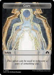 Copy // Treasure Double-Sided Token [Modern Horizons 3 Tokens]