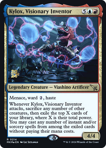 Kylox, Visionary Inventor [Murders at Karlov Manor Prerelease Promos]