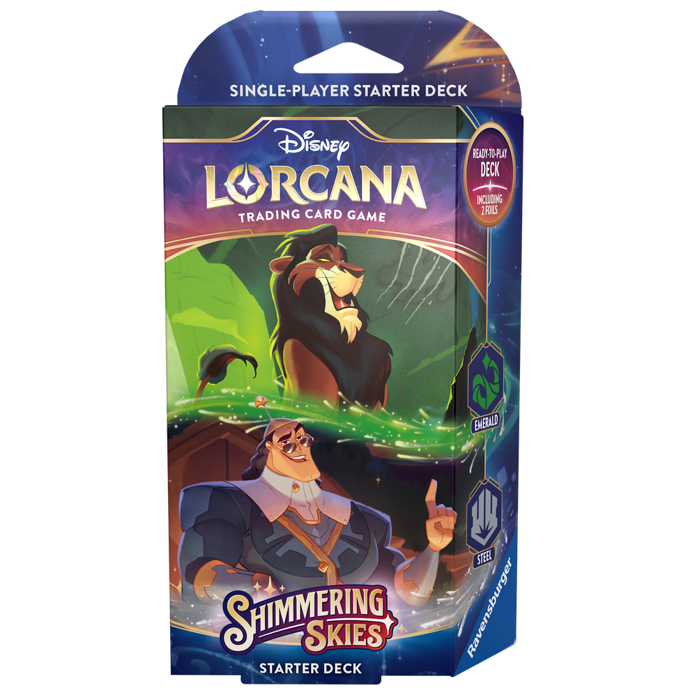 Disney Lorcana: Shimmering Skies Starter Deck