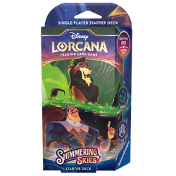 Disney Lorcana: Shimmering Skies Starter Deck