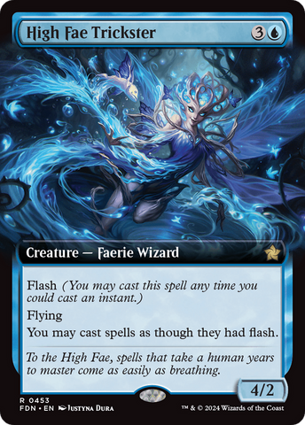 High Fae Trickster (Extended Art) [Foundations]