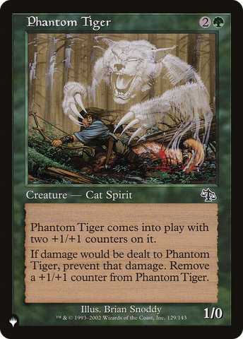 Phantom Tiger [The List]