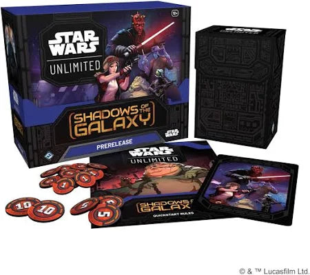 Star Wars Unlimited Shadows of the Galaxy Prerelease Kit