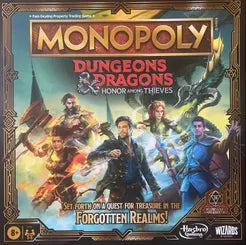 Monopoly Dungeons & Dragons Honor Among Thieves