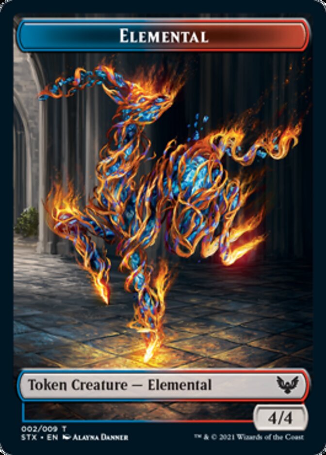 Elemental // Inkling Token [Strixhaven: School of Mages Tokens]