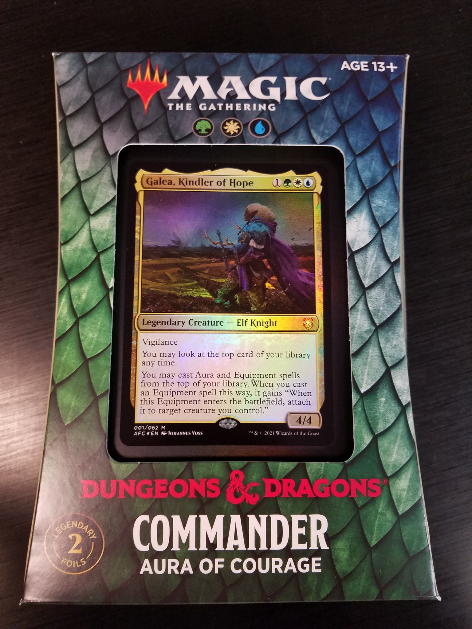 Magic: The Gathering Adventures in the Forgotten Realms Commander  Deck Bundle – Includes 1 Draconic Rage + 1 Planar Portal + 1 Dungeons of  Death + 1 Aura of Courage : Toys & Games