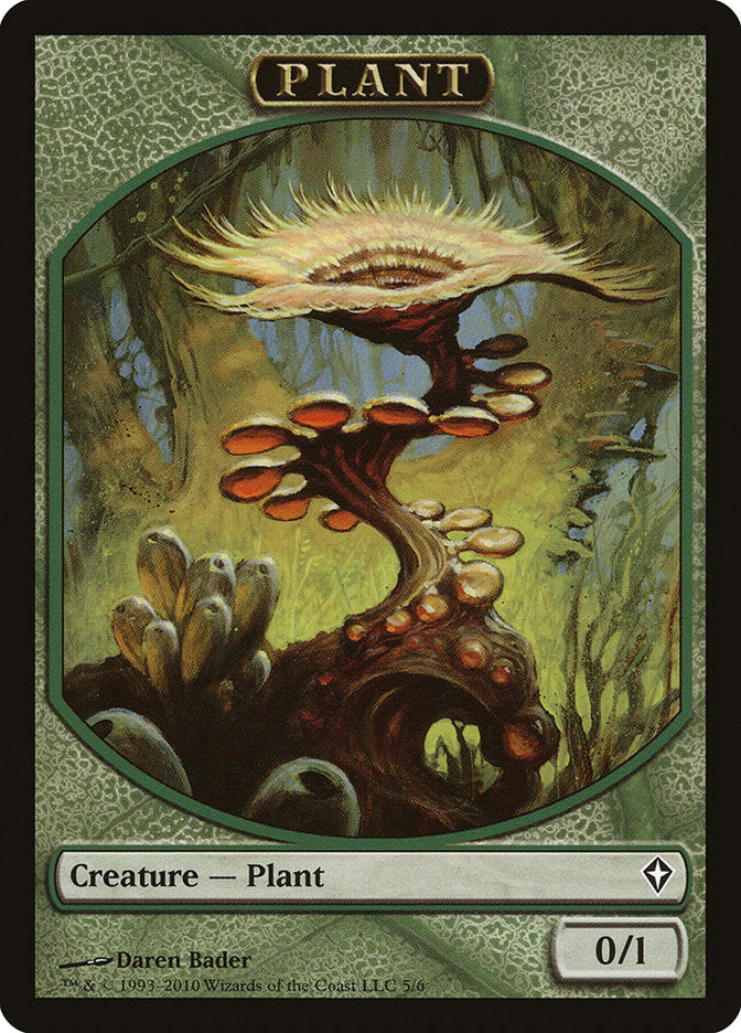 Plant Token [Worldwake Tokens]