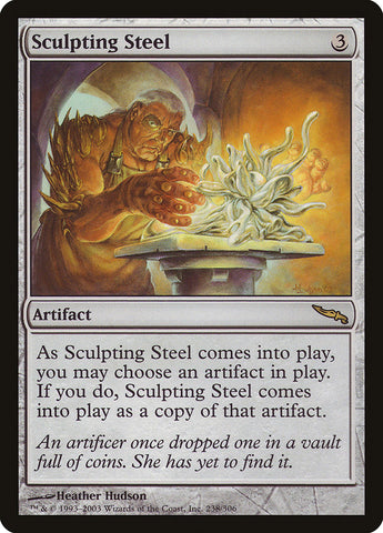 Sculpting Steel [Mirrodin]