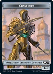 Construct // Goblin Wizard Double-sided Token [Core Set 2021 Tokens]