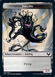 Fractal // Inkling Token [Strixhaven: School of Mages Tokens]