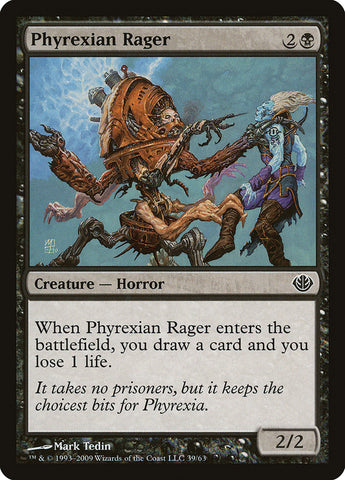 Phyrexian Rager [Duel Decks: Garruk vs. Liliana]