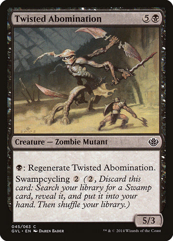 Twisted Abomination (Garruk vs. Liliana) [Duel Decks Anthology]