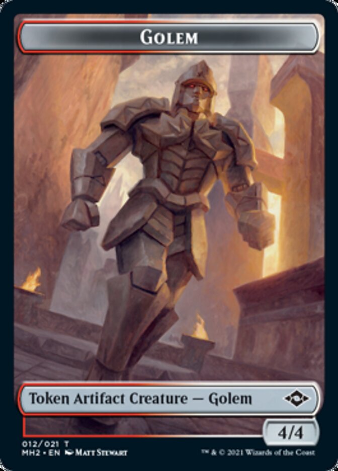 Food Token (18) // Golem Token [Modern Horizons 2 Tokens]