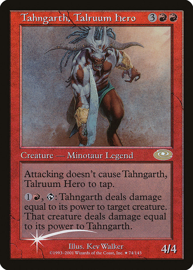 Tahngarth, Talruum Hero (Kev Walker) [Planeshift]