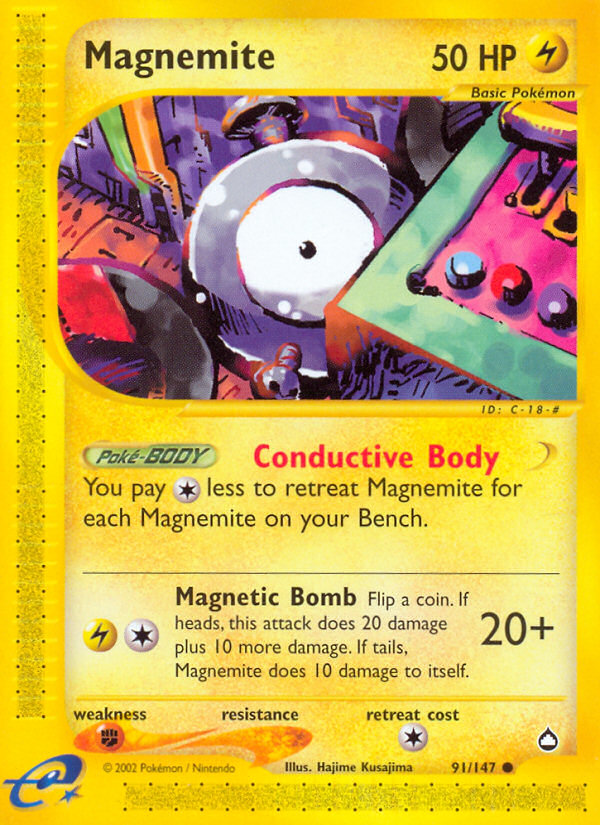 Magnemite (91/147) [Aquapolis]