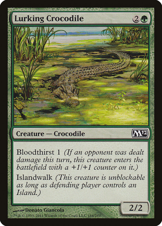 Lurking Crocodile [Magic 2012]