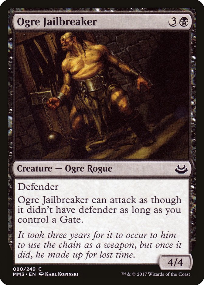 Ogre Jailbreaker [Modern Masters 2017]