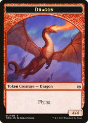 Servo // Dragon Double-sided Token [Challenger Decks 2020 Tokens]