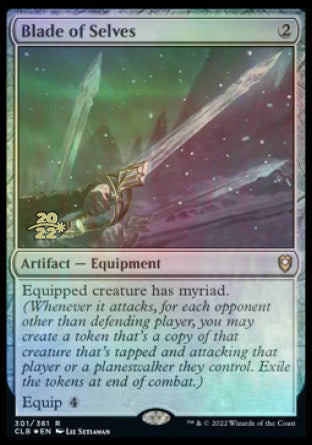 Blade of Selves [Commander Legends: Battle for Baldur's Gate Prerelease Promos]