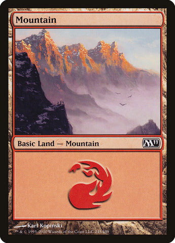 Mountain (245) [Magic 2011]