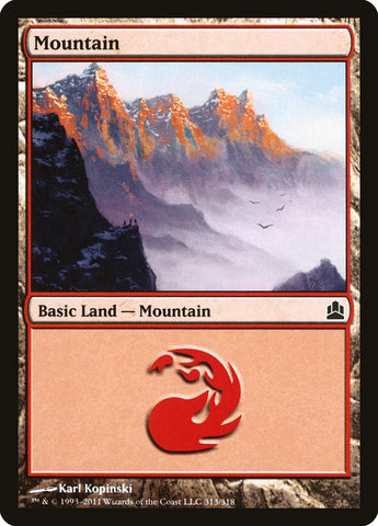 Mountain (313) [Commander 2011]