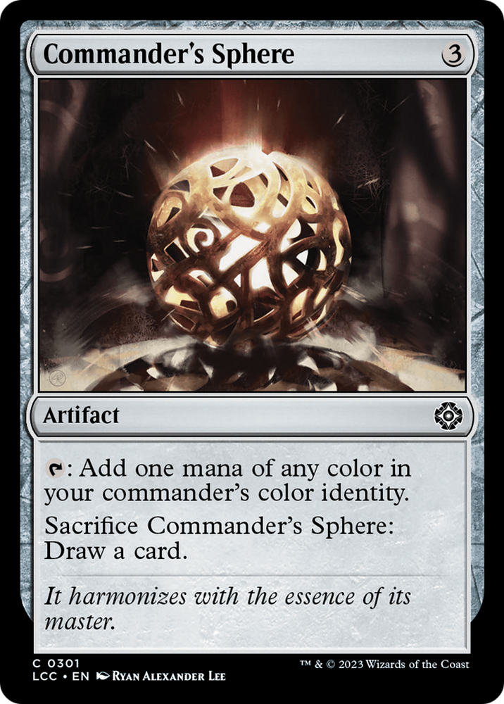 Commander's Sphere [The Lost Caverns of Ixalan Commander]