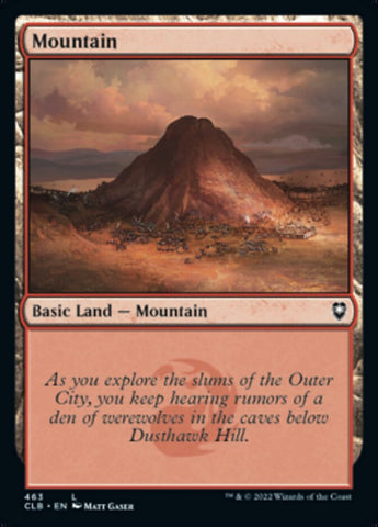 Mountain (463) [Commander Legends: Battle for Baldur's Gate]